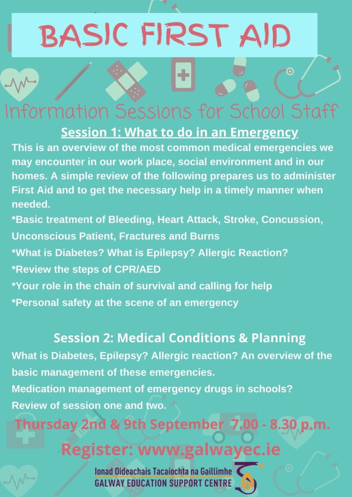 Basic First Aid Information Series for School StaffPrimary