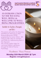 An Introduction to the Weaving Well-Being & Welcome to Well-Being Programmes