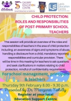 Child Protection: Roles and Responsibilities of Teachers in Post Primary Schools