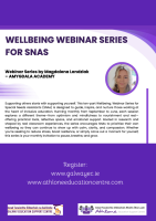 Wellbeing Webinar Series for SNA's