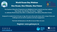 One Ocean, One Climate, One Future – Together - Livestream to your Classroom