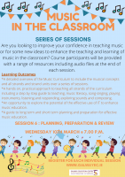 Music in the Classroom - Planning/Preparation/Review