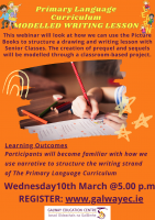 Primary Language Curriculum: Modelled Writing Lesson