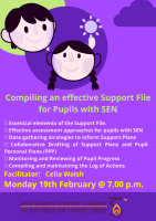 Compiling an Effective Support File for Pupils with SEN