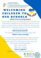ESCI/NEPS - Welcoming Children to our Schools