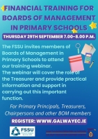 Financial Training for Boards Of Management in Primary Schools